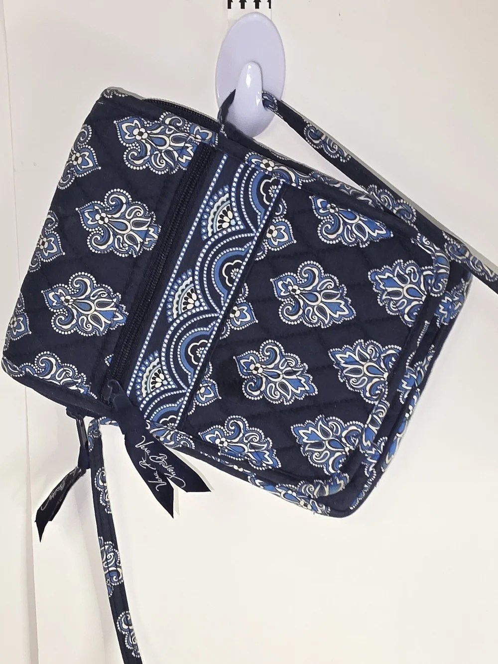 Vera Bradley Calypso Mini Hipster Crossbody Bag Built-In Wallet Retired 2009